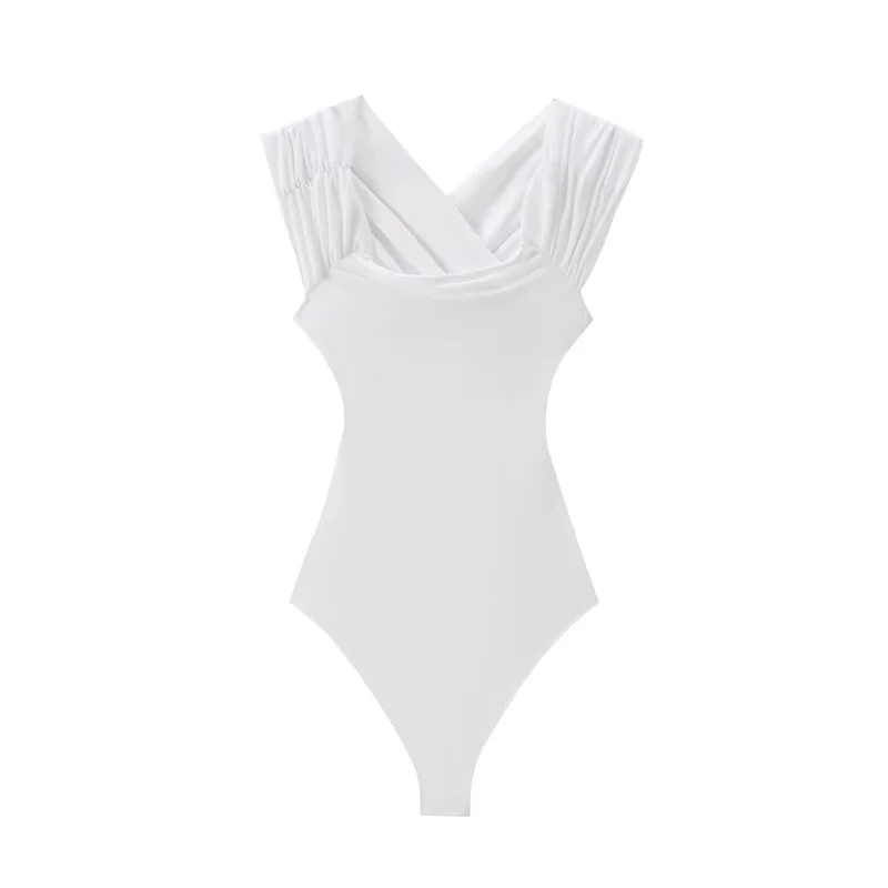 2024年春 レディース おしゃれ スリムフィット ワンピーススーツ ハイウエスト ショートパンツ ポリエステル混紡 耐久性 多用途スタイル