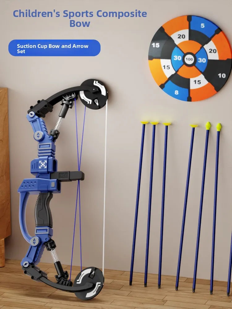 children's-bow-and-arrow-set-toy-professional-shooting-gift-for-boys-aged-7-10-years-old-archery-game-outdoor-sports-equipment