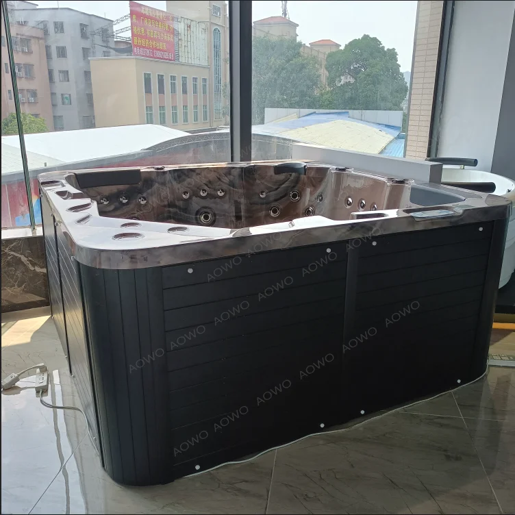 Outdoor 5person Hot Tube Outdoor Intelligent Bath whirlpool Tub Swimming Pool 2 Lying 3 Seats Jacuzziss Spa Bathtubs Wasom