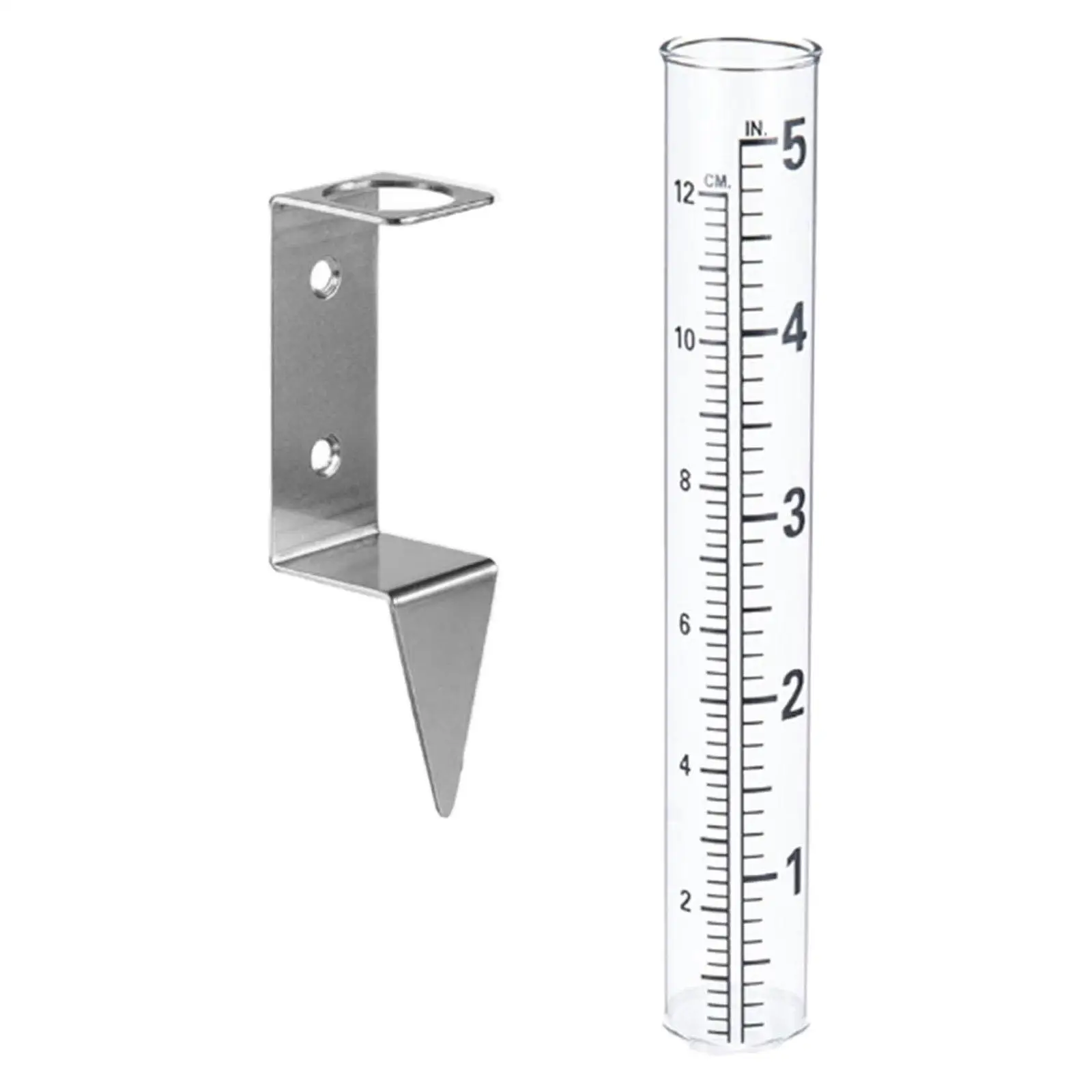

Outdoor Rain Gauge, Glass Rainwater Gauge, Detachable Rain Gauge, Rain Measuring