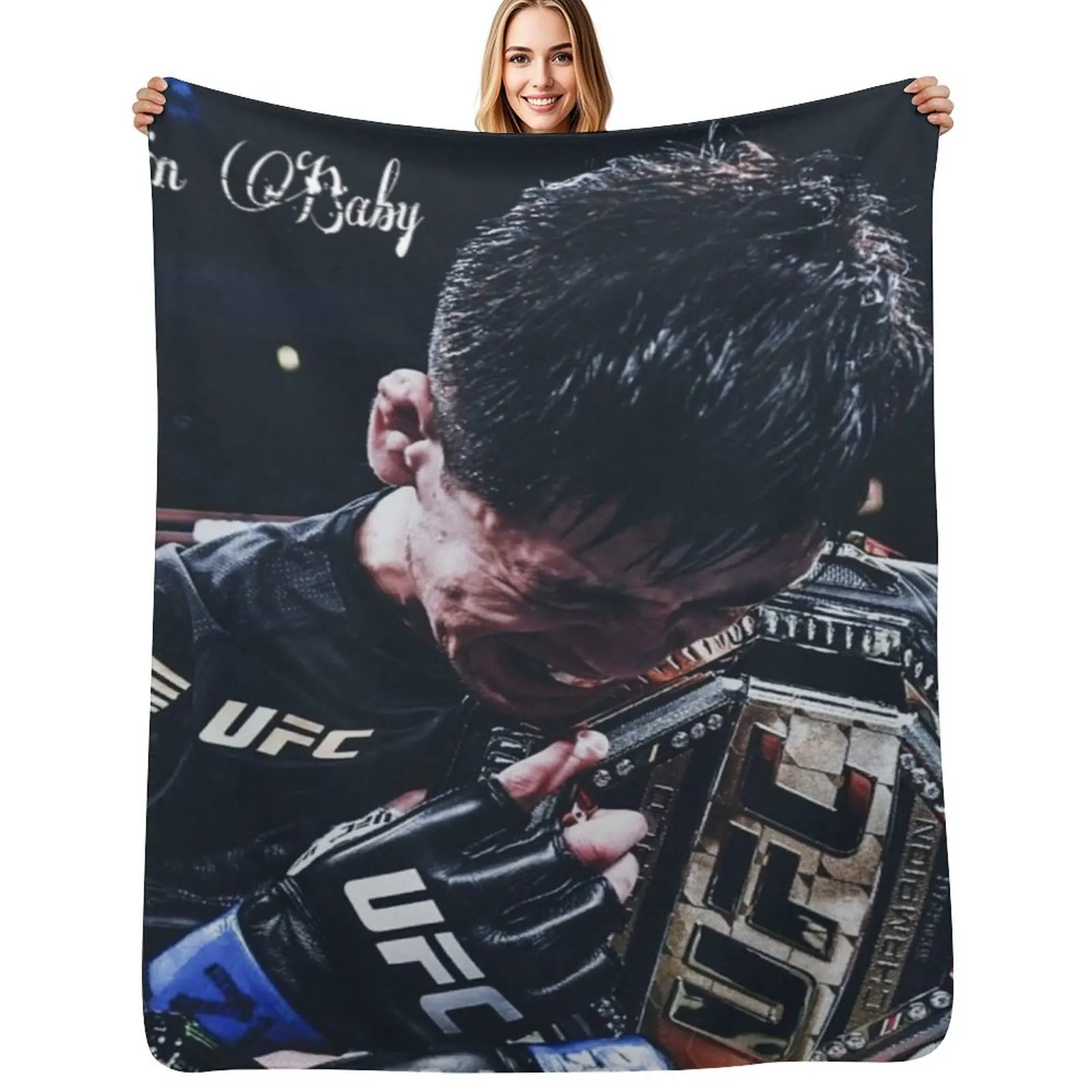 

Brandon The Assassin Baby Moreno Throw Blanket Picnic Heavy Vintage Luxury Thicken Blankets