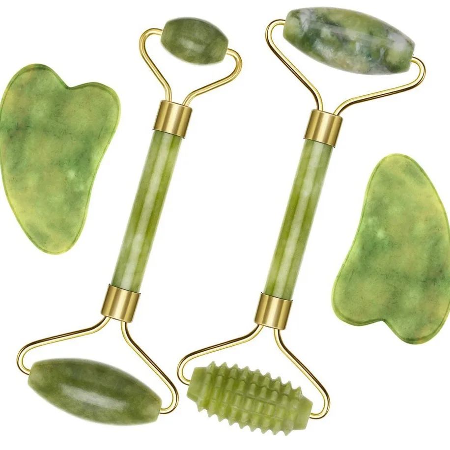 

New Beauty Massage Accessories Facial Roller Beauty Jade Scraping Tablet Multi Purpose Massage Tool