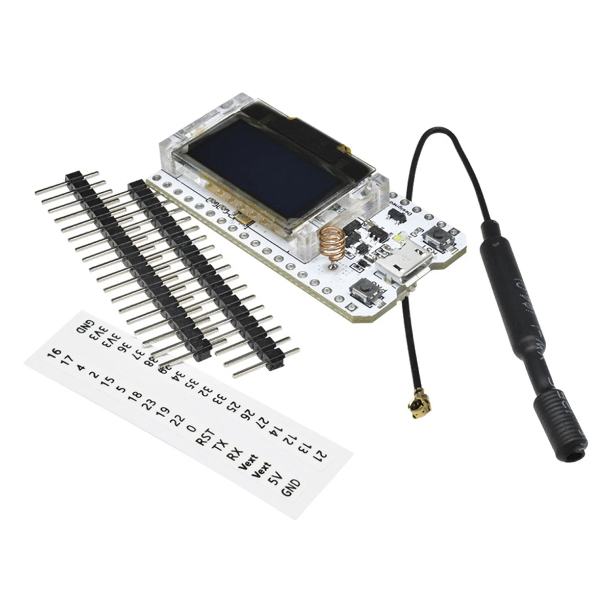 POP-lSX1276 0,96 OLED ESP32 WIFI Bluetooth Макетная плата LoRa Node 868-915 МГц Многофункциональная портативная утилита
