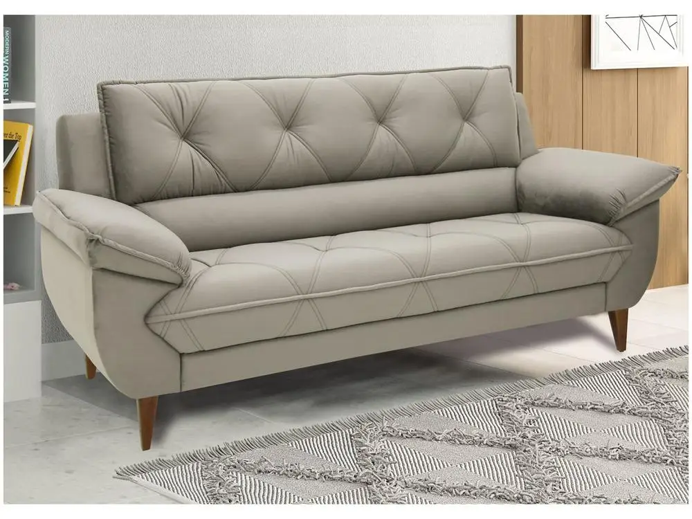 Sofa 3-Pieces Wildleder Malbec Linoforte