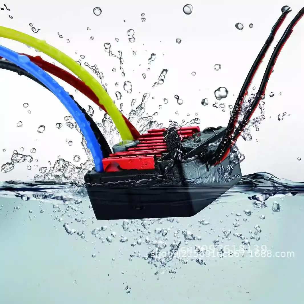 

Haoying QuicRun Cool Run 1060 Brushed Electric Tuning Model Car 60A Climbing Power Control Composite Materials Static Model