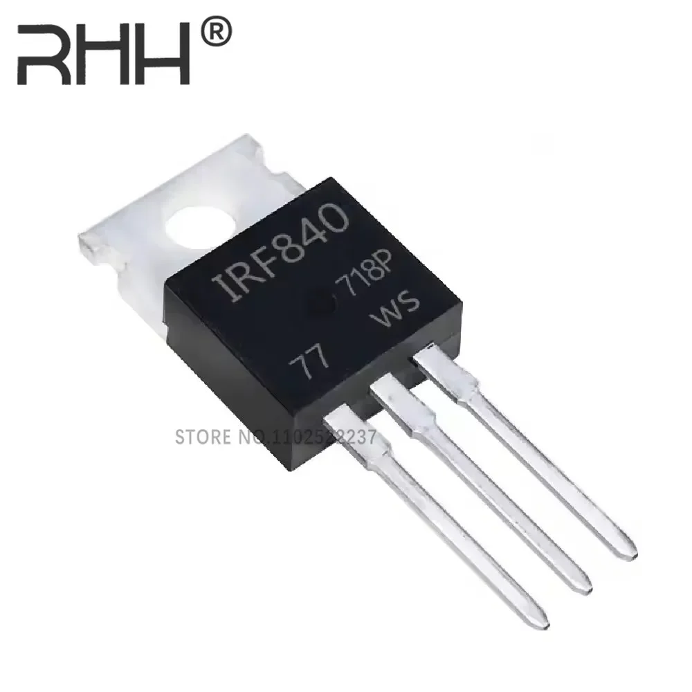 IRF840 MOSFET RHH 500V 8A TO-220 Transistor MOSFET IRF840PBF IRF840