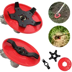 Multifunctional Dual-use Weeder Plate Lawn Mower Trimmer For Head Brushcutter Grass Cutting Machine Cutter Tool Accessories