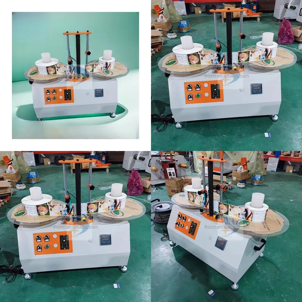 

Small Desktop Label Rewinding Machine for Adhesive Labels Counting Rewinding Machine for Packaging Labeling Equipment for