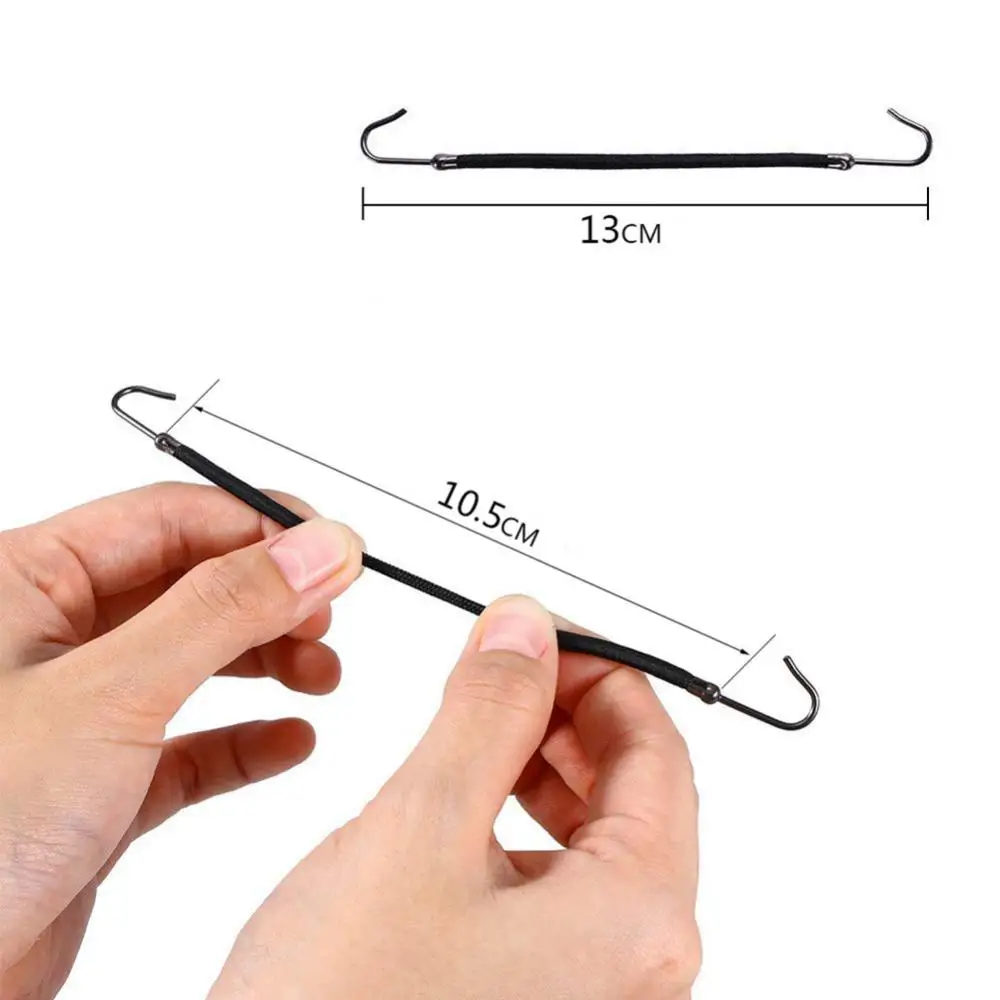 5 шт., эластичные ленты для волос с крючком