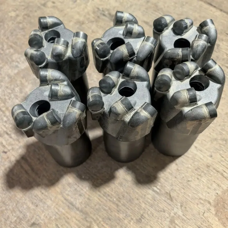 Flat-top Composite Drill Bit King Non-coring Oil and Water Well Drill Bit Casting Geological Exploration Matrix Limestone