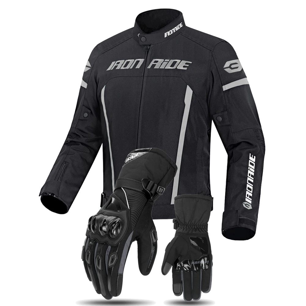 

Windproof Waterproof Motocross Jacket Motorcycle Pants Men Motorcycle Jacket Wear-resistant Body Armor Moto Clothing For Winter