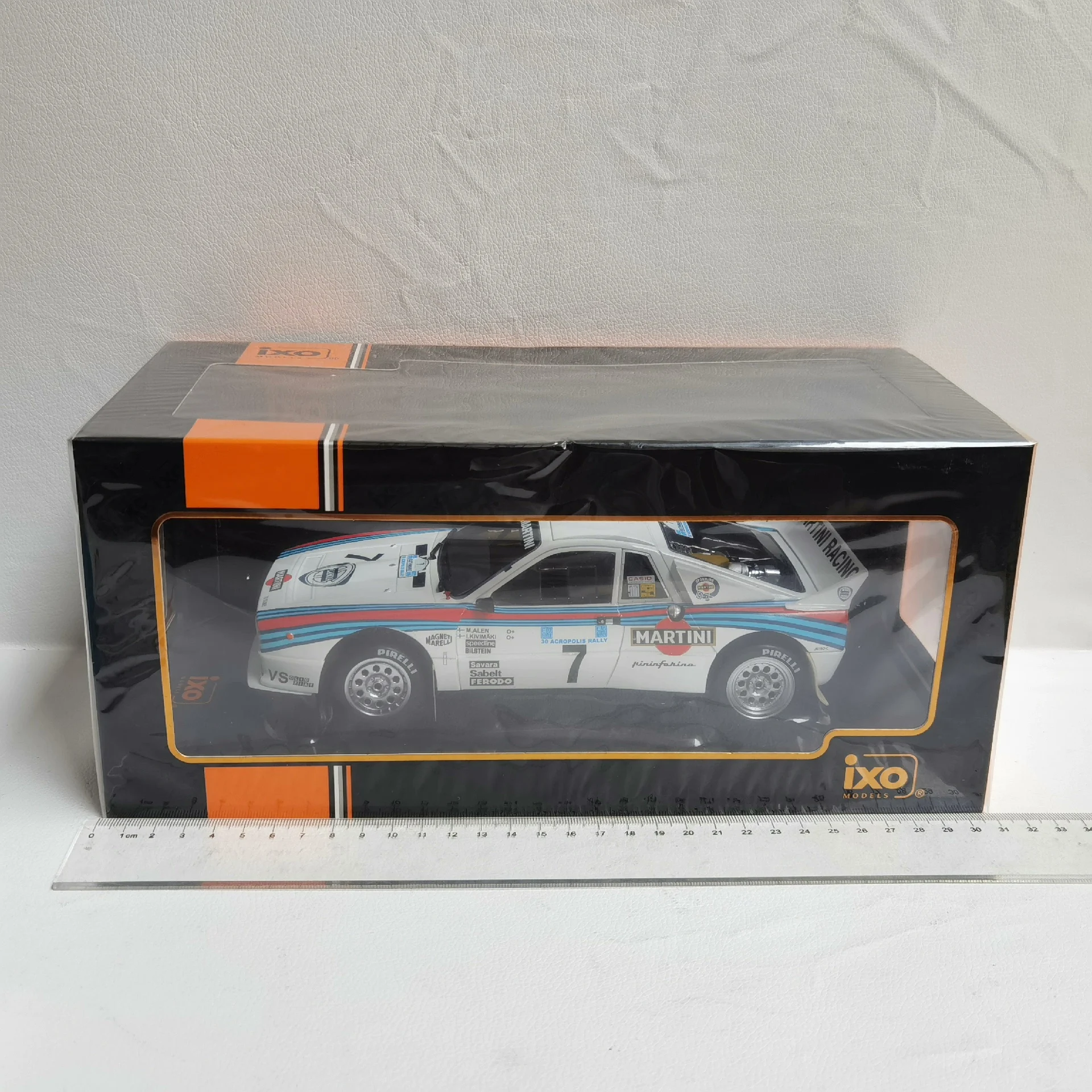 IXO Escala 1:18 LANCIA # 7 1983 Simulação Liga Modelo de Carro Diecast Toy Colecionáveis Presentes Ornamentos