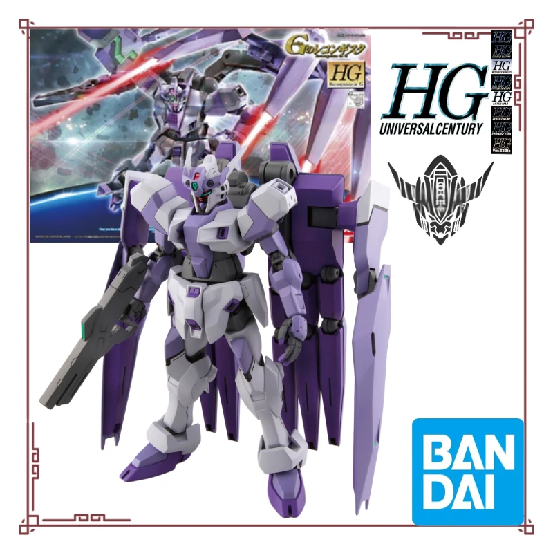 

Bandai Original 1/144 HG RIG GAEON Assembly model collect Holiday Gifts Decorations Ornaments studio Mecha figure Trendy toys