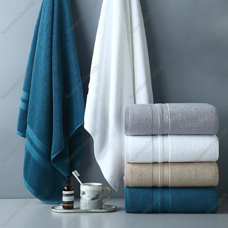 Xinjiang Long-staple Cotton Five  and Enlarged Bath Towels, Household Water-absorbing Quick-drying Large Towel Manufacturers