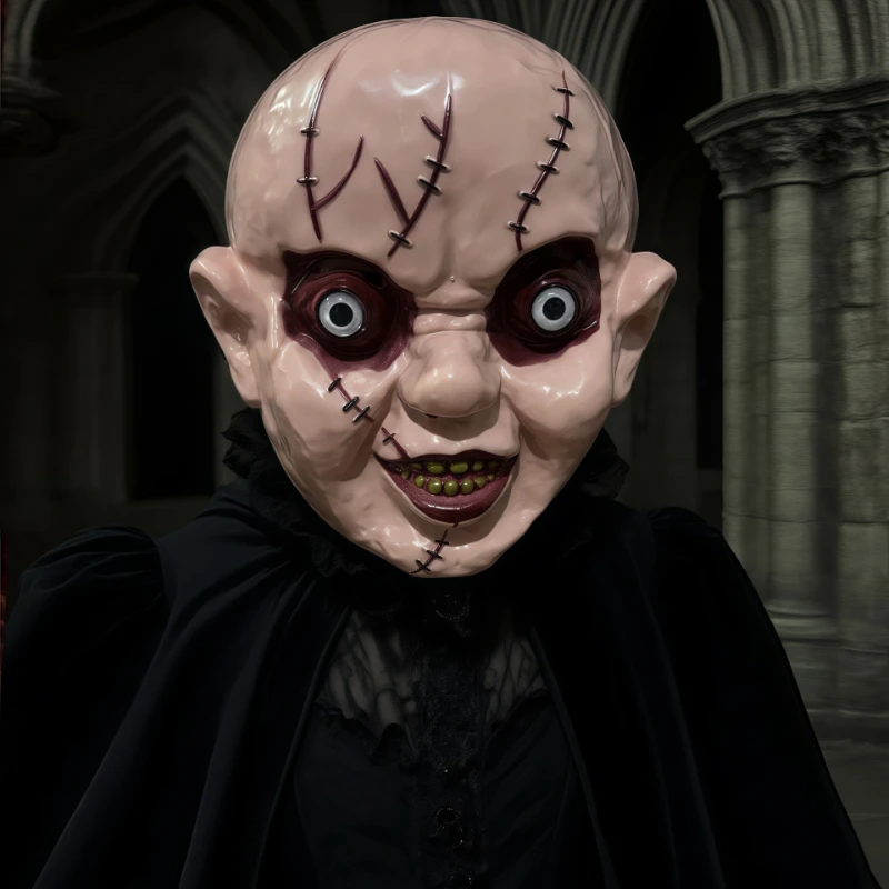 

Детская маска для косплея из фильма «Чаки», шлем ужаса для взрослых, анфас, головной убор, маска для Хэллоуина, карнавала, вечеринки, аксессуары, реквизит