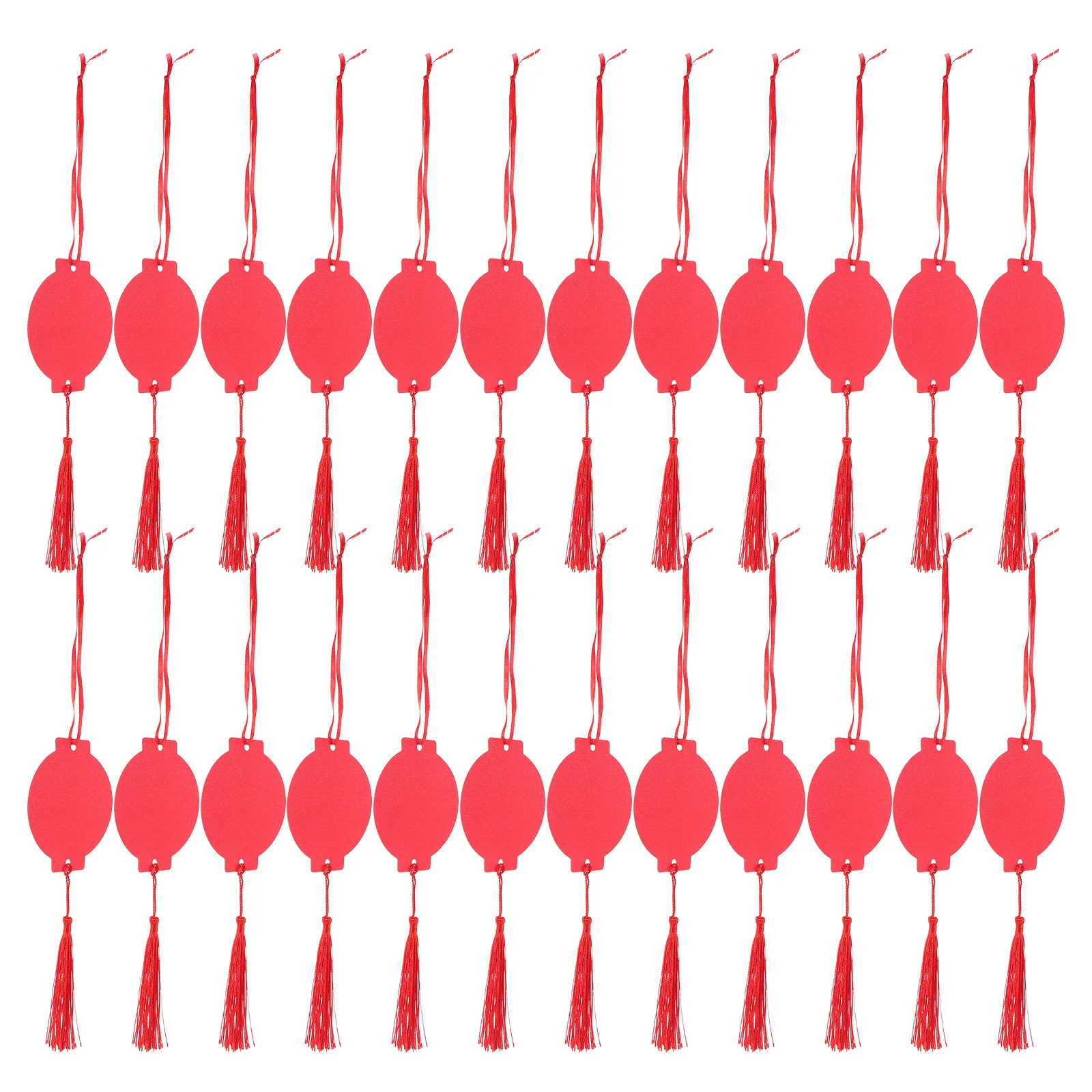 

30Pcs Valentine Cards Shaped Ornaments Romantic Hanging Tags for Couples Valentine's Day Party Decoration Hanging