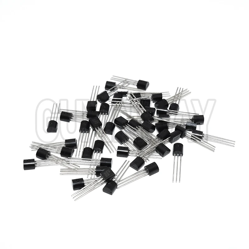 50 قطعة 2N7000 TO92 N-وضع تعزيز القناة ترانزستور بتأثير ميداني جديد الأصلي