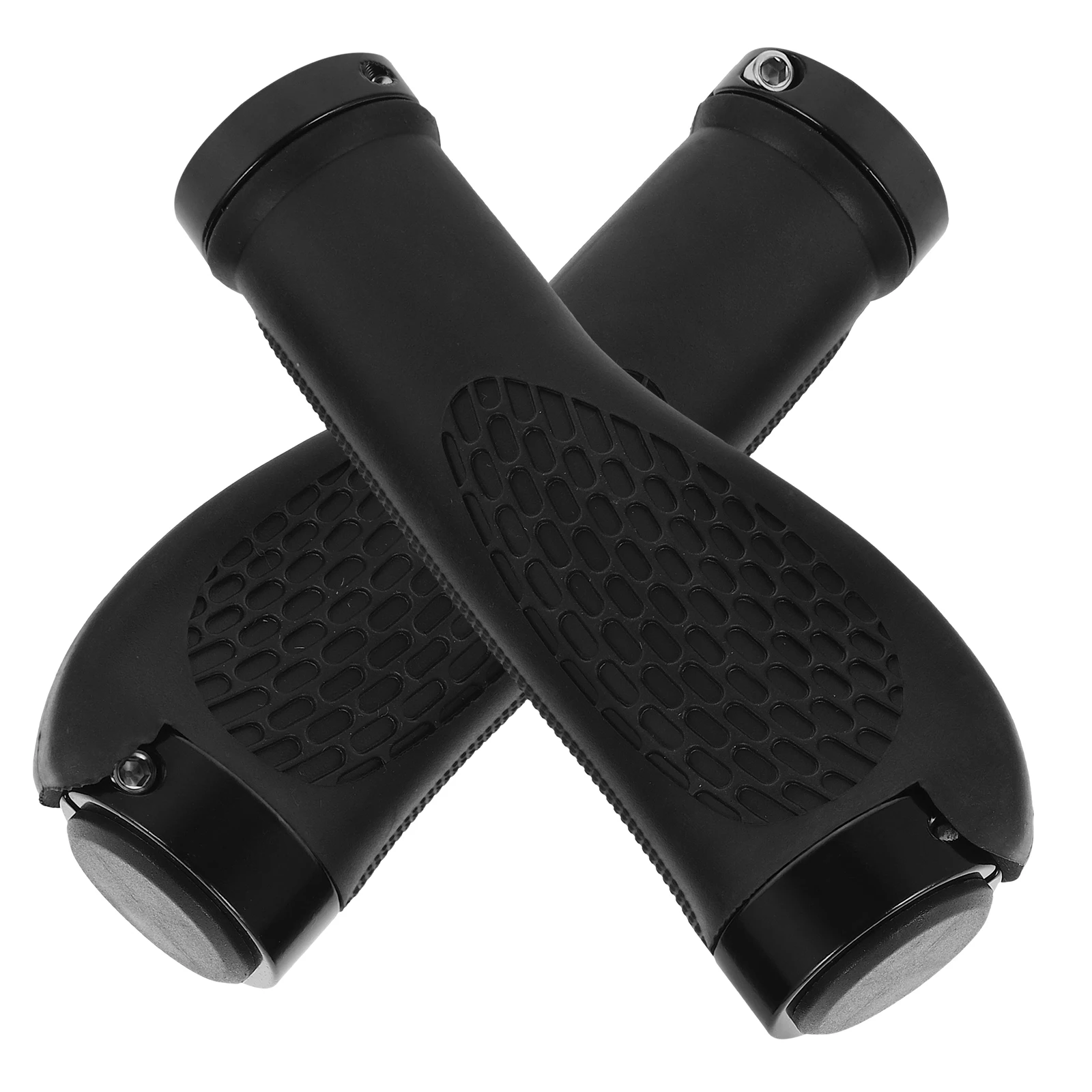 

Ergonomic Bicycle Handlebar Grips Red Rubber Cover Anti-skid Shock Absorption Durable Wear-resistant Mountain Bike Accessories