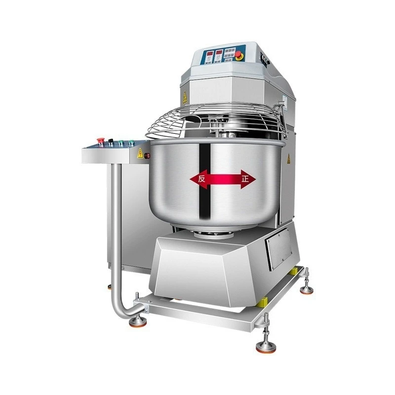 Commercial mixer, 75KG fully automatic intelligent tank mixer 200L large capacity mixing barrel