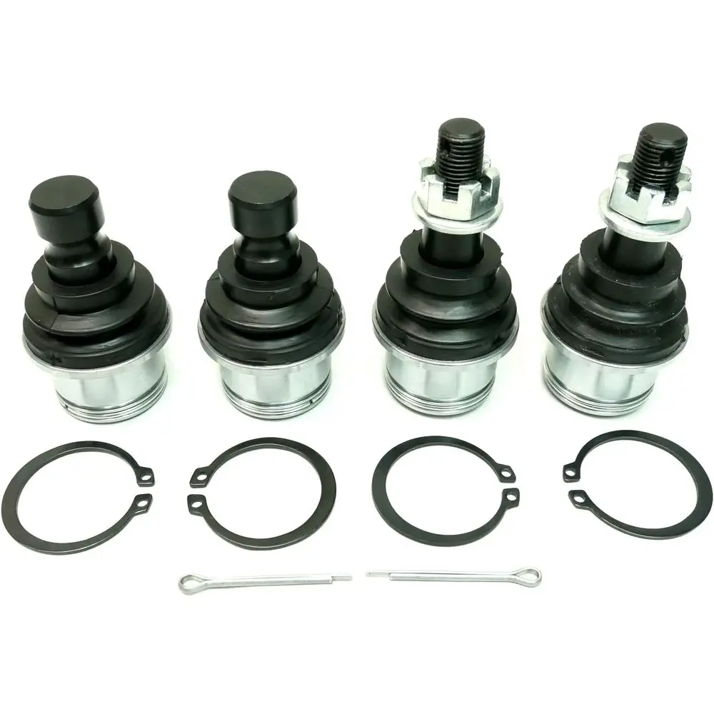 

Heavy-Duty 4340 Chromoly Steel Ball Joint Set - Greaseable, Low Friction, Adjustable, Chrome Plated for 4