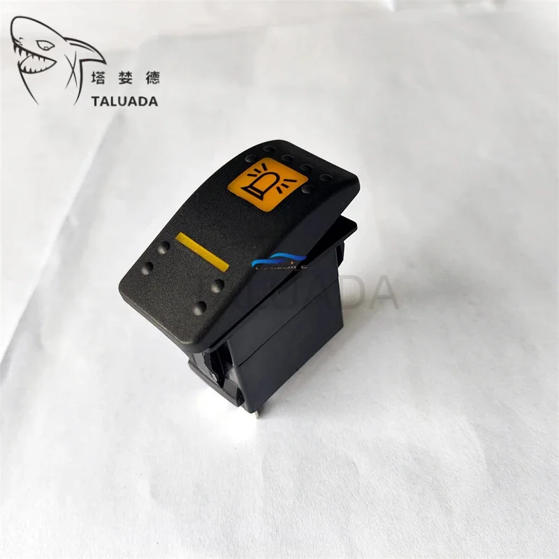701-58704 Для JCB 2CX 2CXS 2CXSL 3CX 4CX Кнопка переключателя сигнала предупреждения о вращении экскаватора-погрузчика
