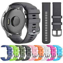 Quick Release Band 18mm 20mm 22mm For Garmin Forerunner 265 265S 255 255S 245 645 55/Vivoactive 5 4 4S/Venu 3 3S Silicone Strap