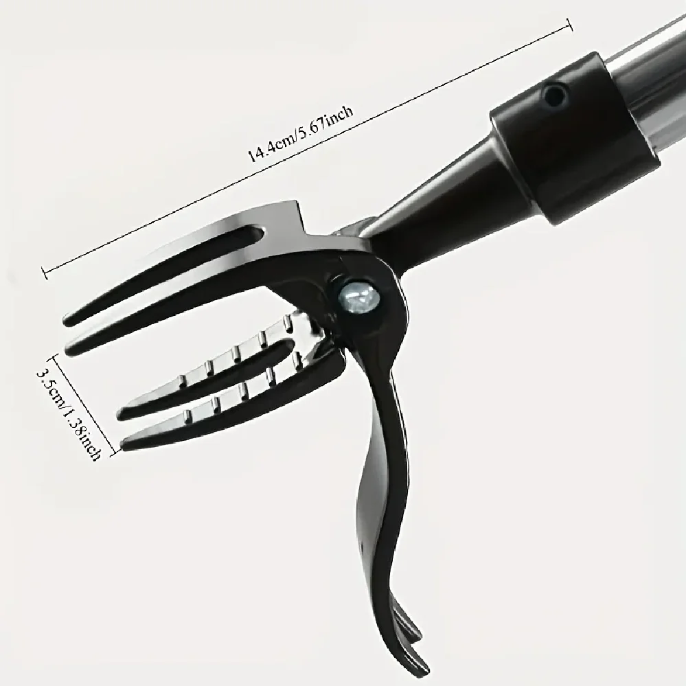 

4-Claw Weed Puller Head Replacement, Efficient Deep Root Weed Remover Tool, Heavy Duty Steel Claw Head for Garden Yard Patio Law