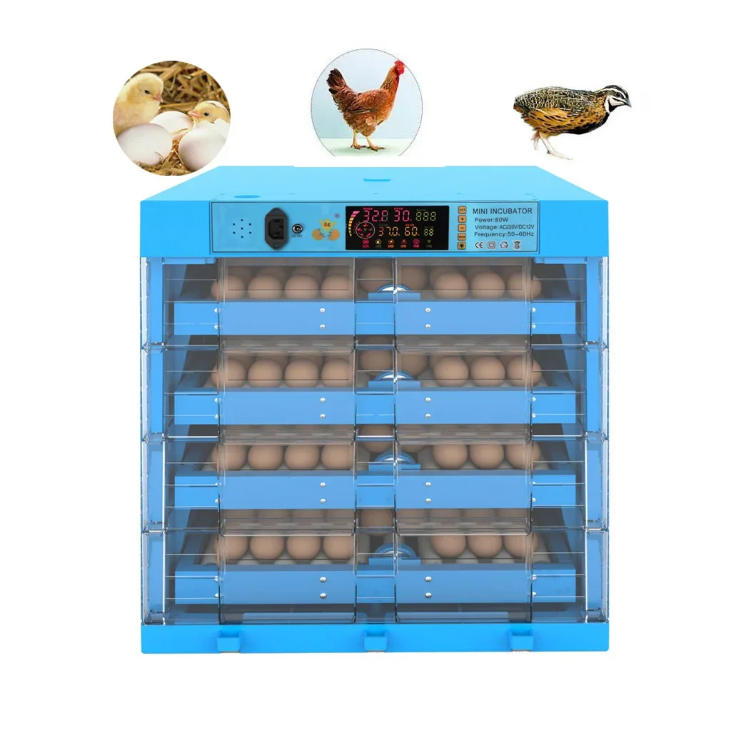 Electric 12v  & 220V chicken duck quail egg Incubator 320 mini incubator HJ-MN320