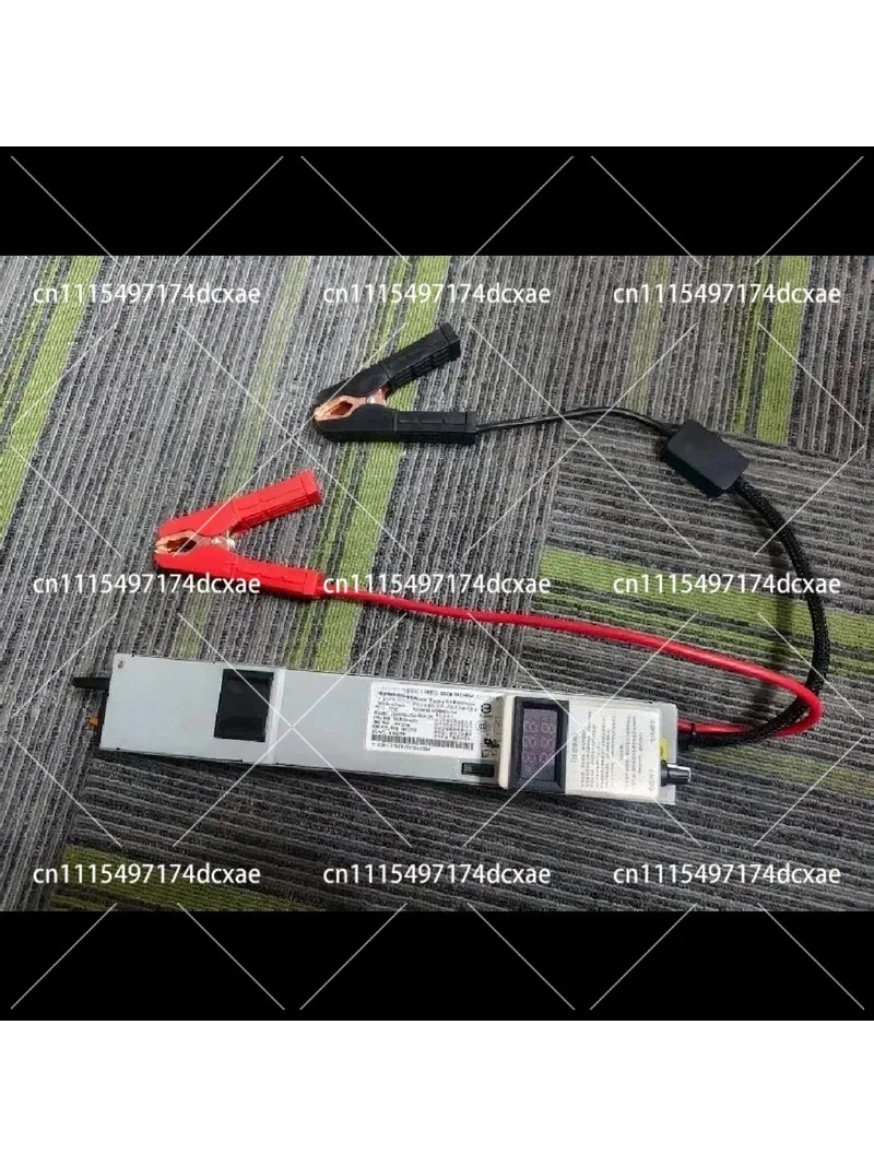 50A Battery Charger with Reverse Polarity Protection, Adjustable Output, Heavy Duty Clamp Connectors