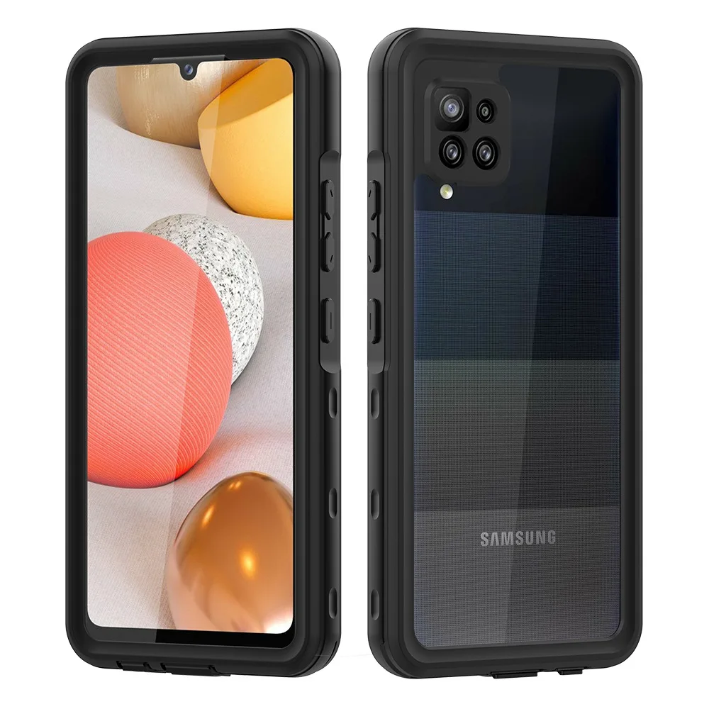 

Waterproof case for Samsung Galaxy A42 5G outdoor diving to strengthen the anti-fall mobile phone protective cover