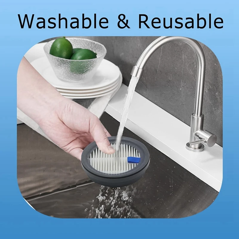 Confezione da 3 filtri HEPA e filtri in spugna da 9 pezzi accessori per Afoddon A200pro/A200, per NEQUARE S12, S25, S26, S25pro