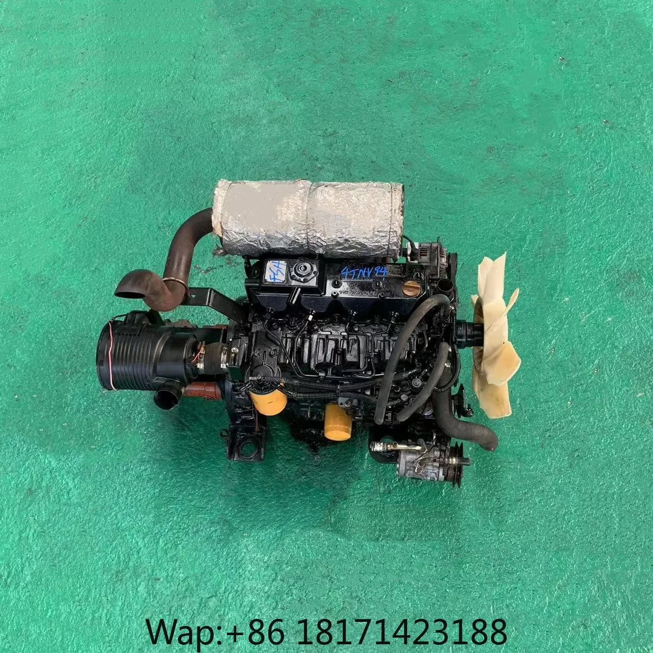 【Hot】4TNV94 4‑Cylinder In‑Line Naturally Aspirated Diesel Engine 65‑85HP for Yanmar