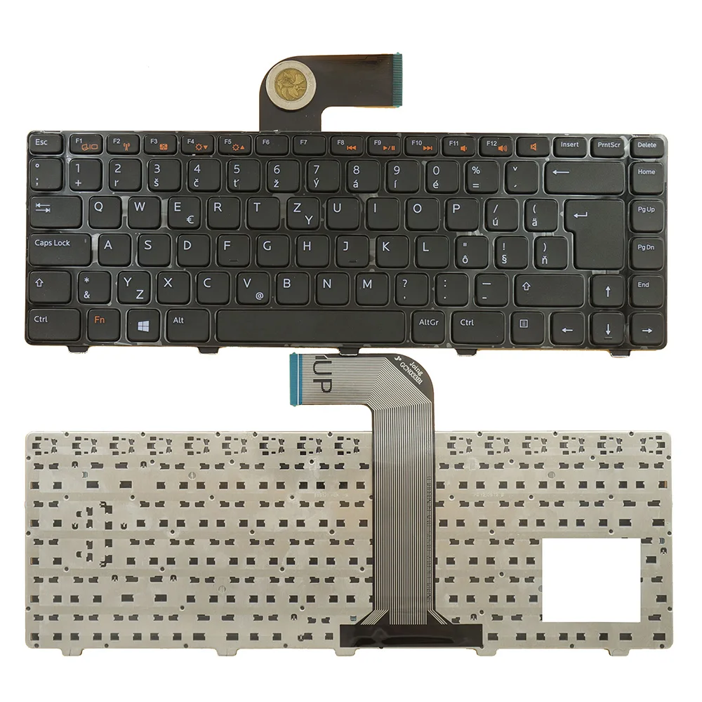 BR Portuguese Russian Slovenian Croatian Nordic Keyboard For Dell XPS 15 L502x Inspiron 13z N311z, 14z N411z, 14R 5420, 14 M4040