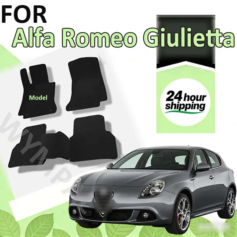 tapis-de-sol-de-voiture-en-nylon-et-daim-pour-alfa-romeo-giulietta-2010-2020-en-polyester-antiderapant-avec-dos-noir-et-bordure-rouge