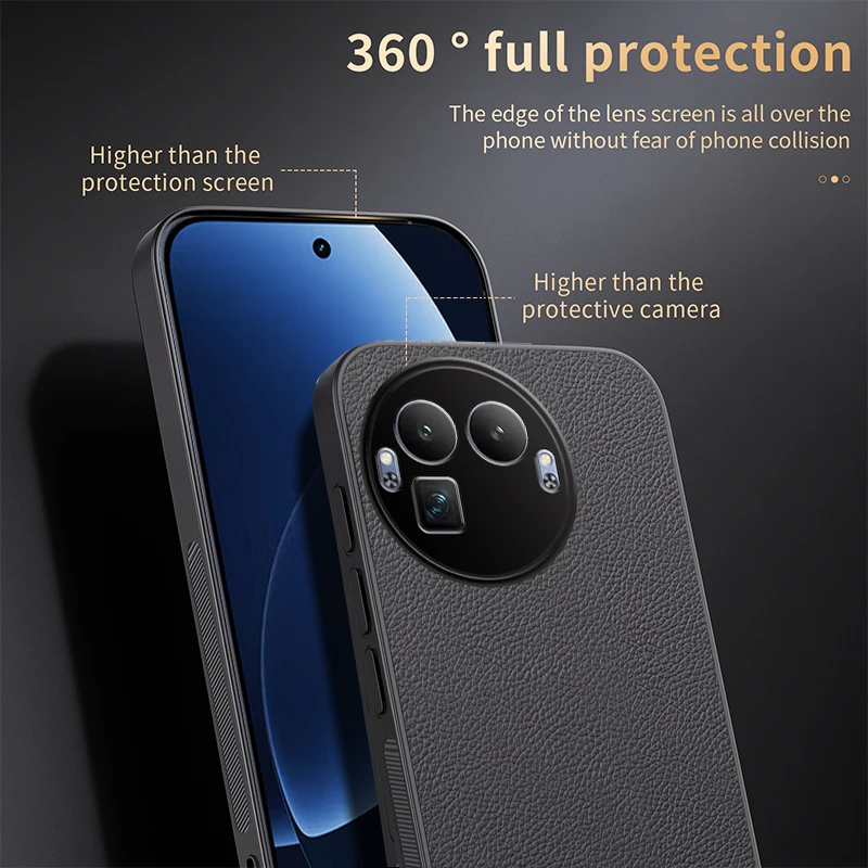 Voor Realme GT8 Pro Case Nieuw Zakelijk Effen Leer Magnetisch Anti-drop Ultradunne Cover Voor Realme GT8 Schokbestendig Bumper Funda