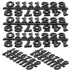 5Pcs Arabic Numerals Handmade Repair Tools Clock Numerals Accessories Arabic Number Quartz Clock Parts