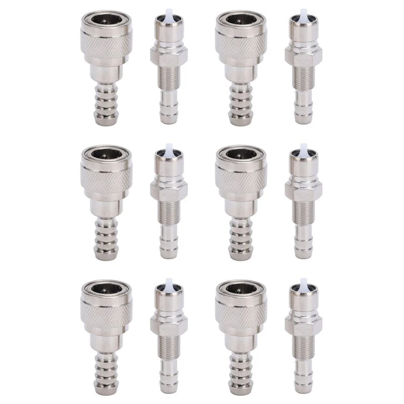 New-6X Fuel Line Connector Male Female Set 3B2-70250-1 For Outboard 2 4 Stroke 5HP-90HP 3B2-70260-1 Outboard Fuel Connector