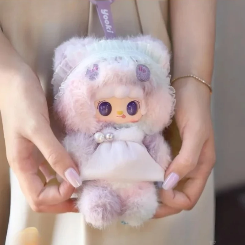 Novo autêntico yooki urso hiberna plano surpresa caixa cega boneca bonito pingente caixa mistério menina saco pingente aniversário amigo presente