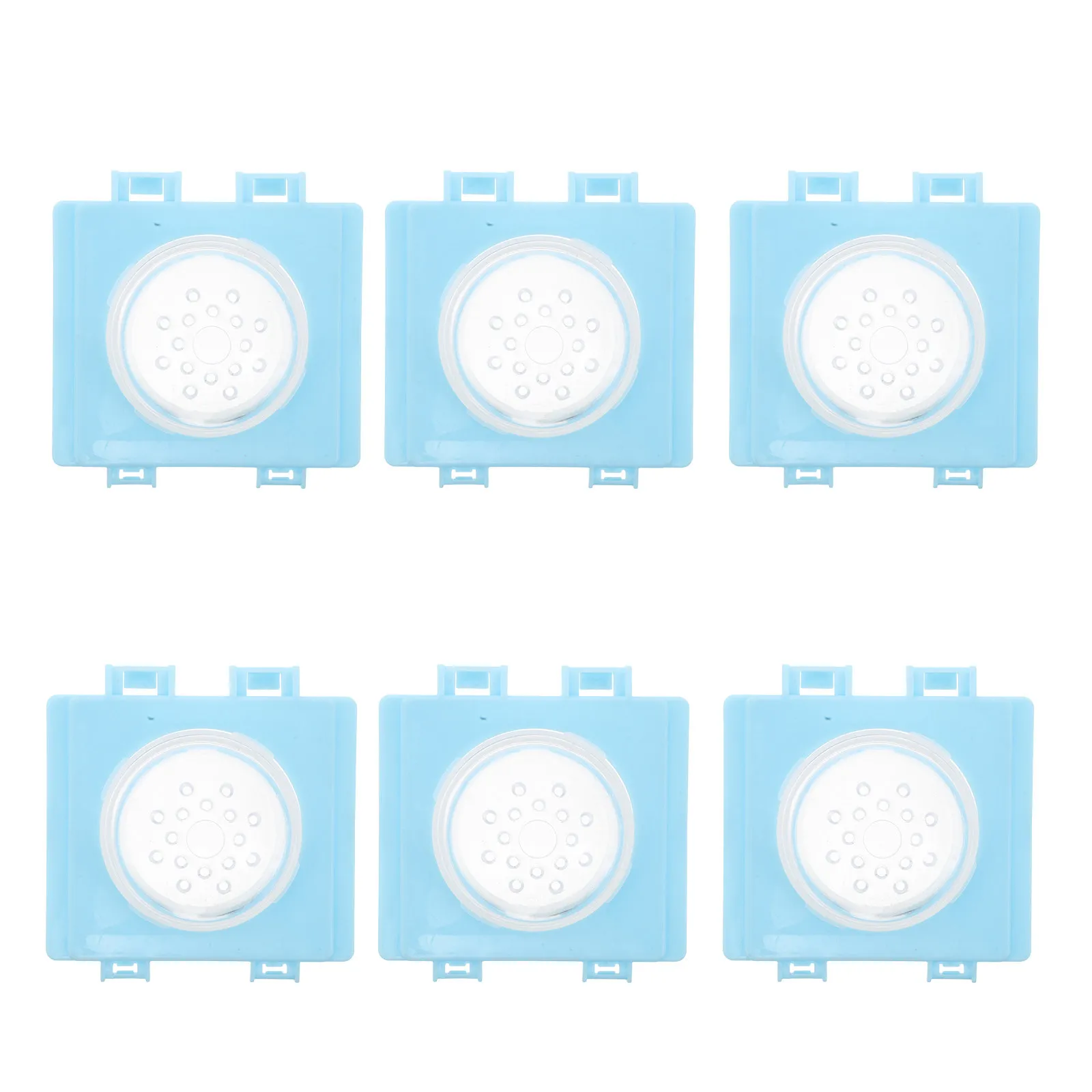 6Pcs Hamster Cage Tunnel Connector Modular DIY Linking Board Pet Cage External Interface Adapter Expansion Kit for Tubes and