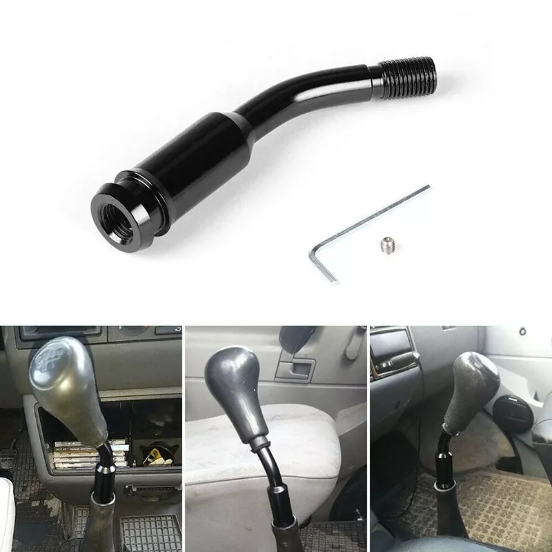 5 Inch Gear Shift Extension Car Transmission BEND Lever Gear Stick Extension 5