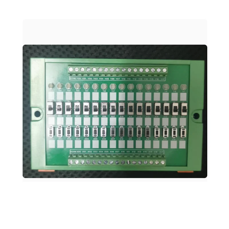 PLC debugging board, PLC debugging artifact, microcontroller debugging board, input/output simulation board