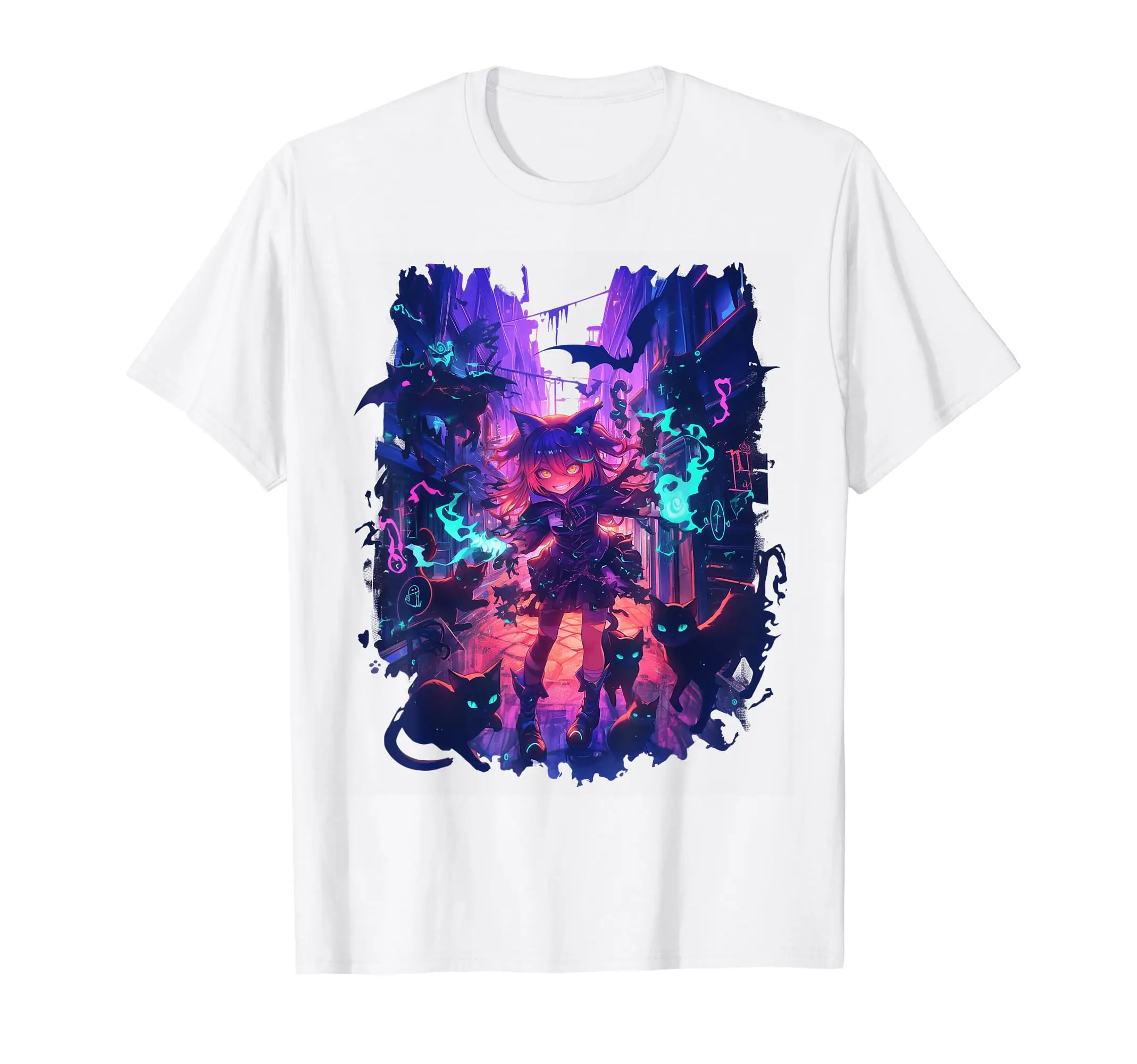 Mystical Anime Girl Fantasy T-Shirt