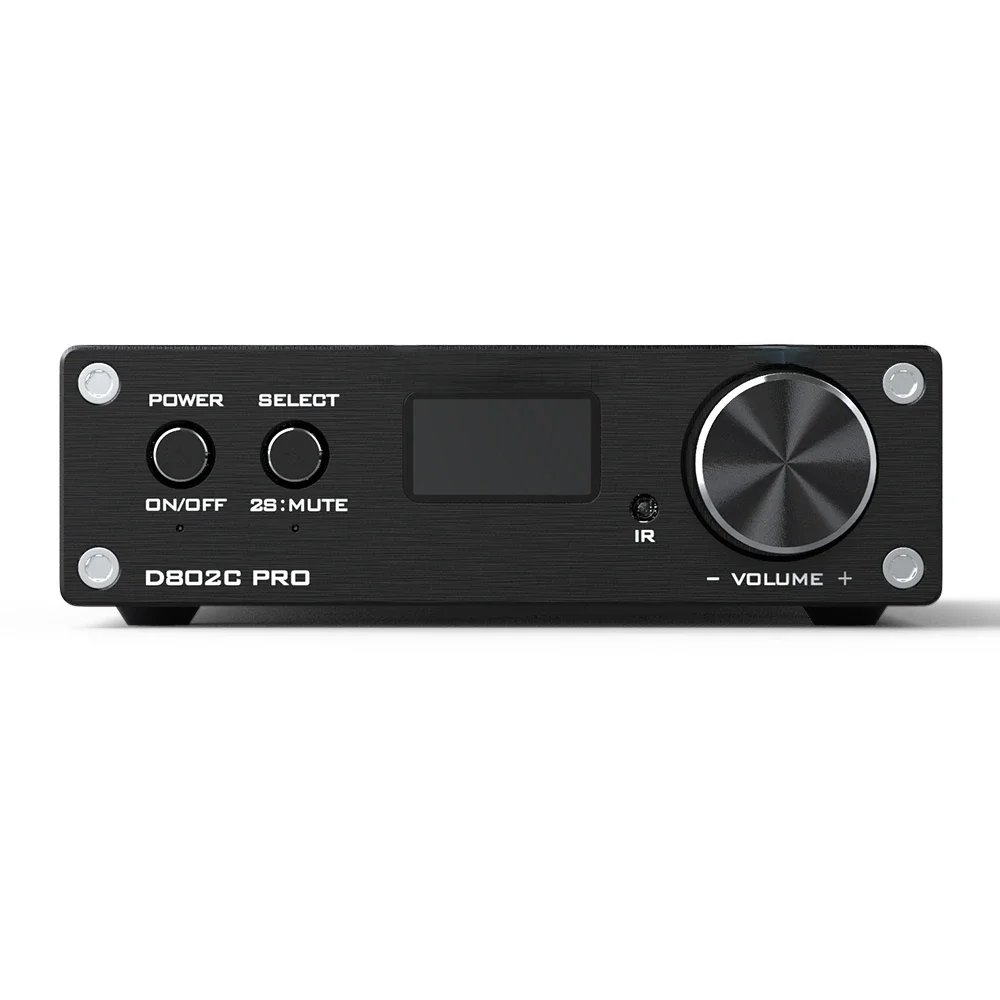 D802C PRO Hifi Blue tooth DAC Amp 24Bit 192kHz 80W Class D Full Digital Amplifier with Remote Control for Passive Speak