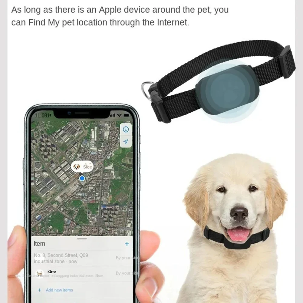 Pet GPS Tracker with Adjustable Collar Dog Tracker Smart Pet Locator for Dogs and Cats view 6