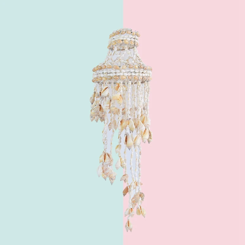 Conch Sea Shell Wind Chime Hanging Ornament Wall Decoration Creative Hanging Pendant Stylish Hanging Ornament Hanging