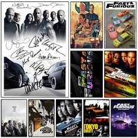 Classic Movie Ride Or Die F-Fast & F-Furious Poster HD Sticky Wall Waterproof Home Living Room Bedroom Aesthetic Decoration