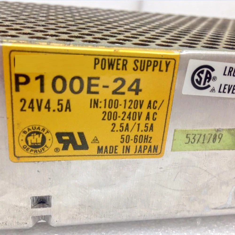 industrial power supply 24V4.5A P100E-24 perfect work