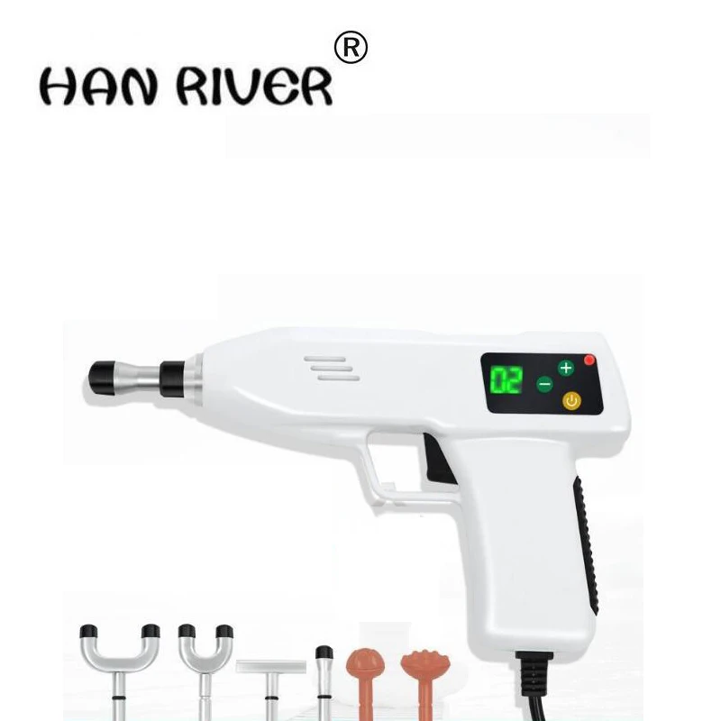 HANRIVER-Pistolet de massage chiropratique pour le cou, activation électrique correctrice des vertèbres cervicales, artefacts de massage