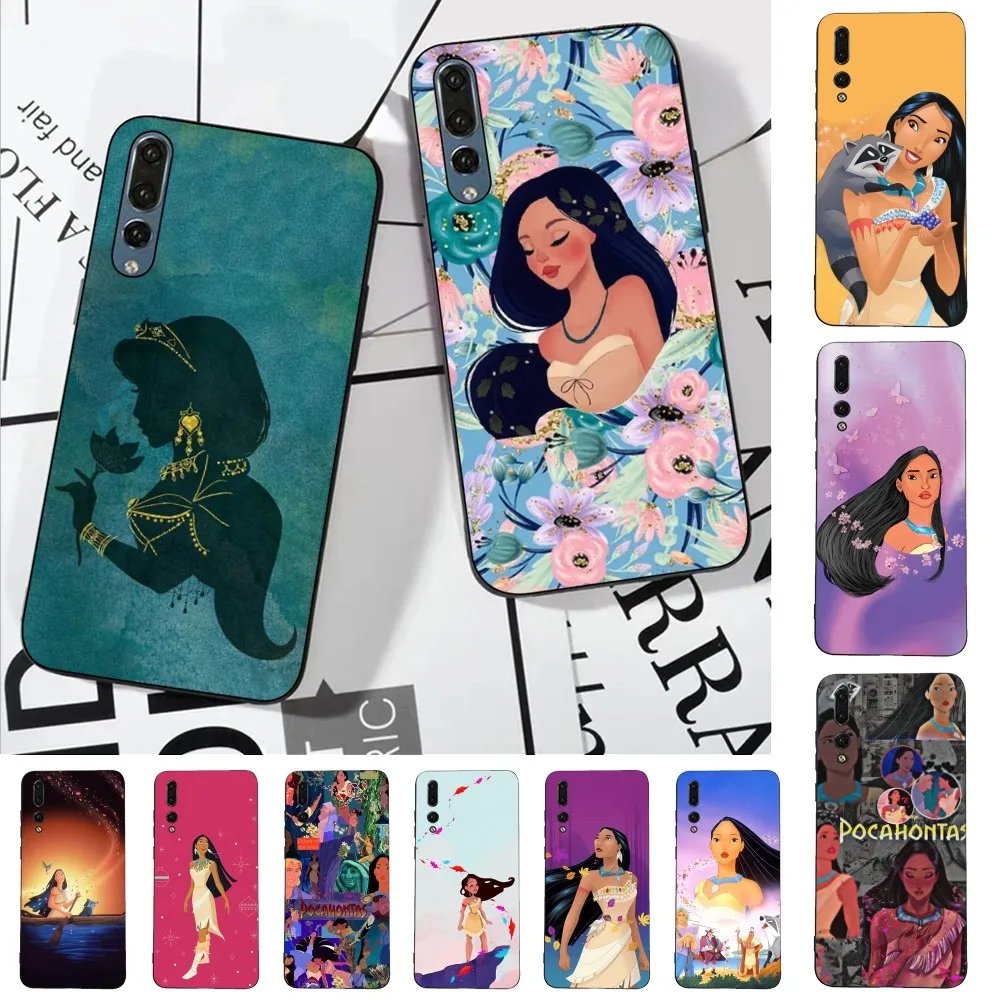 Disney pocahontas Phone Case For Huawei P 8 9 10 20 30 40 50 Pro Lite Psmart Honor 10 lite 70 Mate 20lite