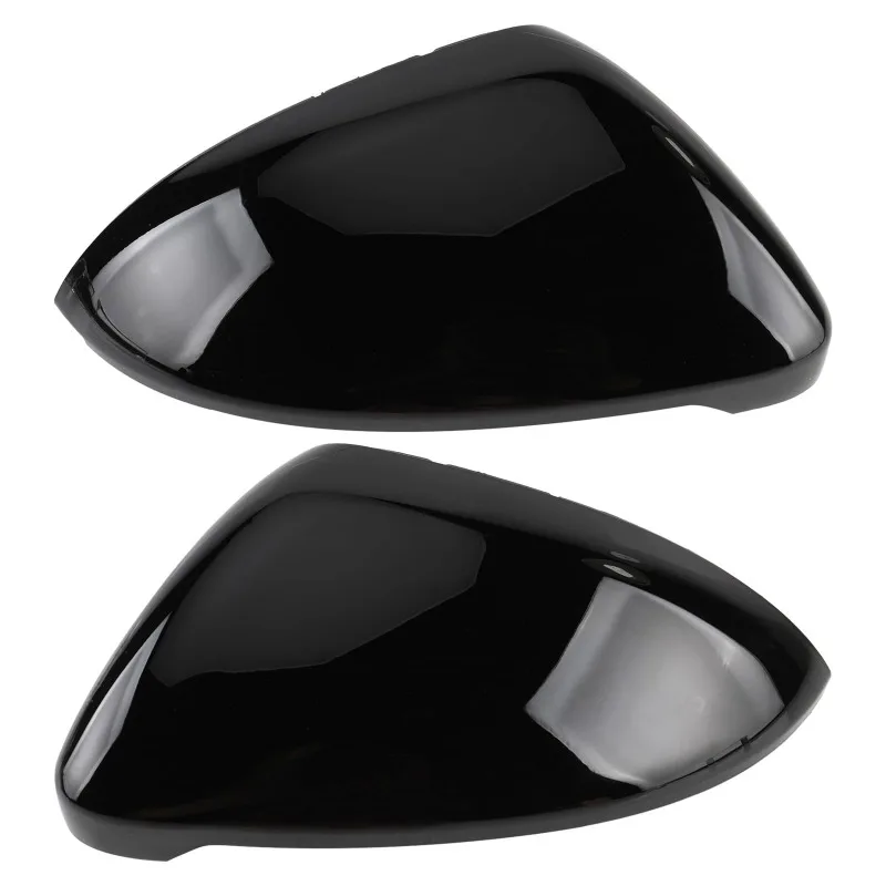 Black Side Wing Mirror Cover for VW Golf 7 MK7 7.5 GTD R GTI GTE VII Cap E-golf Sportsvan 2013 2014 2015 2016 2017 2018 2019